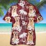 Norfolk Terrier Hawaiian Shirt, Gift For Dog Lover Shirts, Men's Hawaiian Shirt, Summer Hawaiian Aloha Shirt Summer Gifts