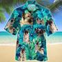 Norwegian Elkhound Dog Tropical Leave Hawaiian Shirt Summer Gifts