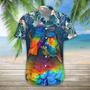 Octopus Hawaii Shirt, Summer Hawaiian Shirts Casual Short Sleeve Shirt Men Summer Gifts