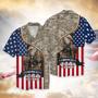 Of July Independence Day American Being A Veteran Is A Honor Hawaiian Shirt Summer Gifts