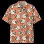 Orange Sheep Illustration Hawaiian Shirt Summer Gifts