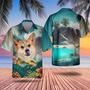 Pembroke Welsh Corgi - Tropical Hawaiian Shirt Summer Gifts