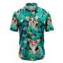 Pembroke Welsh Corgi Tropical Hawaiian Shirt, Summer Gift, Hawaiian Shirts For Men, Aloha Beach Shirt Summer Gifts