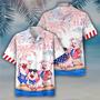 Pig Of July Hawaiian Shirt, Men's Usa Patriotic Hawaiian Shirt, Patriotic Aloha Shirts Summer Gifts