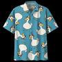 Plump Duck Background Design Hawaiian Shirt For Men And Women Summer Gifts