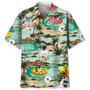 Pug Beach Hawaiian Shirt Summer Gifts