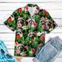 Raccoon Among Vivid Flowers And Leaves Hawaiian Shirt Summer Gifts