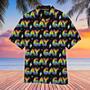 Rainbow Gay Pride Lgbt Hawaiian Shirt, Lgbt Shirt, Lesbian Shirt, Gay Shirt Summer Gifts