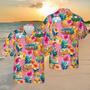 Recreational Vehicles Hibicus Pink Hawaiian Shirt, Gift For Camping Lovers Summer Gifts