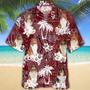 Rough Collie Hawaiian Shirt, Gift For Dog Lover Shirts, Men's Hawaiian Shirt, Summer Hawaiian Aloha Shirt Summer Gifts