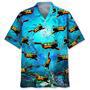 Scuba Diving Creature Hawaiian Shirt Summer Gifts