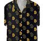 Seamless Bitcoin Summer Clothes Hawaiian Shirt, Button Up Aloha Shirt For Men, Women Summer Gifts