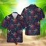 Skull Barber Hawaiian Shirt, Hairdressing Outfit For Men Summer Gifts