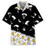 Skydiving Daisy Flower Hawaiian Shirt Summer Gifts