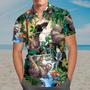 Sloth Hawaii Shirt, Summer Hawaiian Shirts Casual Short Sleeve Shirt Men Summer Gifts