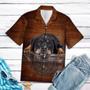 Smart Rottweiler Dog Lying Mirror Hawaiian Shirt Summer Gifts