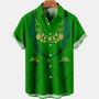 St. Patrick's Day Fun Hawaiian Shirt, Shamrock Shirt, Irish Day Hawaiian Shirt Summer Gifts