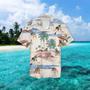 Staffordshire Bull Terrier Summer Beach Hawaiian Shirt, Hawaiian Shirts For Men Short Sleeve Aloha Beach Shirt Summer Gifts