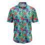 Starfish Underwater Floral Hawaiian Shirt, Summer Gift, Hawaiian Shirts For Men, Aloha Beach Shirt Summer Gifts