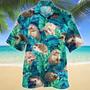 Stunning Tropical Jungle Hedgehog Lovers Hawaiian Shirt Summer Gifts