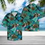 Summer Turtle Tropical Jungle Hawaiian Shirt, Summer Aloha Hawaii Shirt For Men Women Summer Gifts