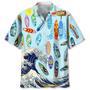 Surfing Lovers Hawaiian Shirt 2 Summer Gifts