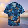 T Rex - T Rex Tropical Hawaiian Shirt, Summer Gift, Hawaiian Shirts For Men, Aloha Beach Shirt Summer Gifts