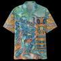 Trippy Colorful Dragonfly Psychedelic Hippie Hawaiian Shirt Summer Gifts