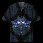 Trippy Colorful Dragonfly Psychedelic Hippie Hawaiian Shirt Summer Gifts