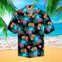 Turtles Hibiscus Tropical Polyester Hawaiian Shirt Summer Gifts