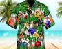 Unisex Bowling Hawaiian Shirt Colorful Tropical Bowling Tropical Hawaiian Shirt, Aloha Hawaiian Shirt Short Sleeve Hawaiian Summer Gifts