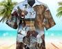 Unisex Chocolate Labrador Retriever Hunting Hawaiian Shirt For Men, Aloha Hawaiian Shirt Short Sleeve Hawaiian Summer Gifts