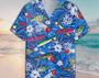 Unisex Colorful Fish Hawaiian Shirt For Men & Women, Aloha Hawaiian Shirt Short Sleeve Hawaiian Summer Gifts