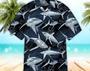 Unisex Underwater Marine Fish Pattern Blue Hawaiian Shirt Limited Edition, Aloha Hawaiian Shirt Short Sleeve Hawaiian Summer Gifts