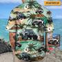 Upload Car Photo Hawaiian Shirt, Car Short-Sleeve Hawaiian Shirt,Hawaii Shirt For Men Summer Gifts