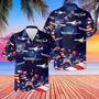 Us Navy Boeing Mercury Of July Hawaiian Shirt, Short Sleeve Hawaiian Shirt For Men Summer Gifts