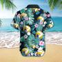 Volleyball Flower Tropical Jungle Hawaiian Shirt Summer Gifts