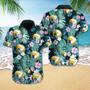 Volleyball Flower Tropical Jungle Hawaiian Shirt Summer Gifts