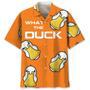 What The Duck Funny Hawaiian Shirt Summer Gifts