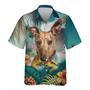 Whippet - Tropical Hawaiian Shirt Summer Gifts