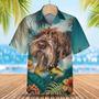 Wirehaired Pointing Griffon - Tropical Hawaiian Shirt Summer Gifts