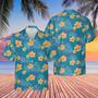 Yellow Flowers Hawaiian Shirt, Father�S Day Gift Summer Gifts