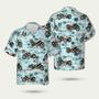 1939 Crocker Big Tank Motorcycle Coconut Trees Hawaiian Shirt