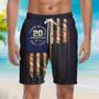 911 Never Forget Beach Shorts For Men