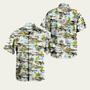 Airbaltic Fokker 50 Hawaiian Shirt