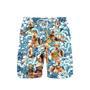 Airedale Terrier Dogs Love Beach Floral Beach Shorts For Men