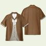 Alexander Hamilton Brown Cosplay Costume Hawaiian Shirt