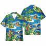 Aloha Hawai Alien Dancing On The Beach Hawaiian Shirt