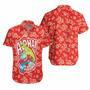 Aloha Surfing Rex Dinosaur Hawaiian Shirt