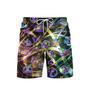 Amazing Karaoke Neon Sign Beach Shorts For Men